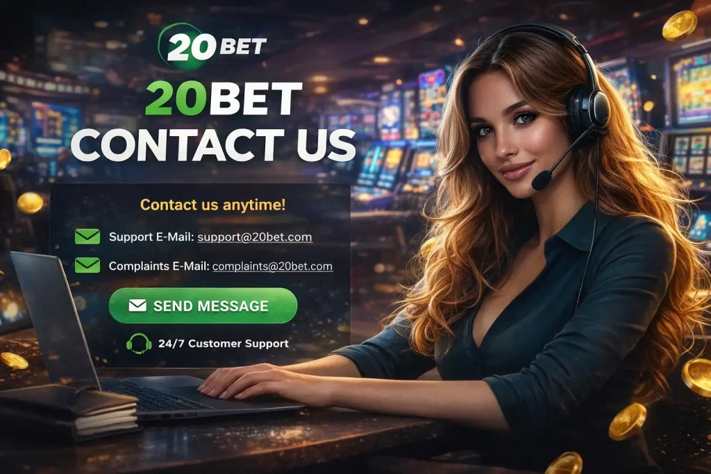 20Bet Kontakt